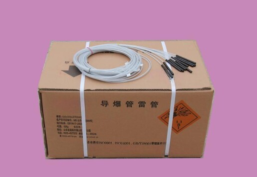 Industrial plastic detonating cord detonators